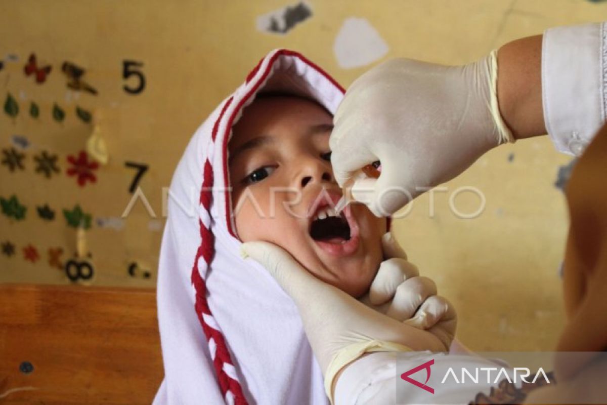 Sub PIN polio dosis kedua di Aceh capai 95,1 persen, begini penjelasannya