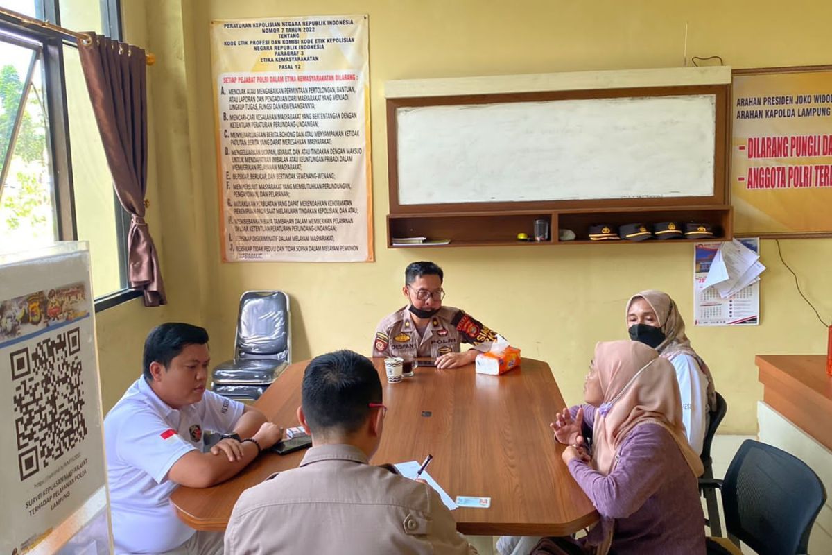 Korban pekerja migran asal Lampung melapor ke polisi