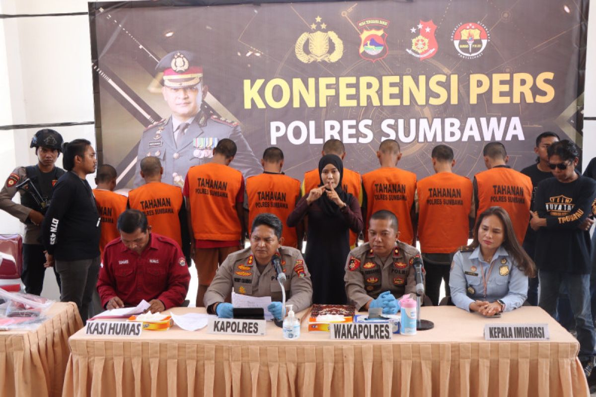 Polres Sumbawa ungkap kasus perampokan WNA