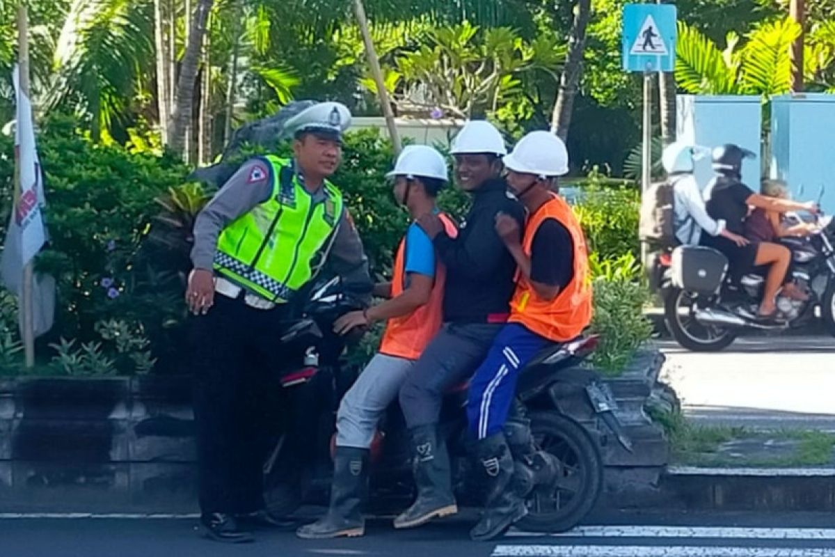 Polresta Denpasar tindak 101 pelanggar lalu lintas