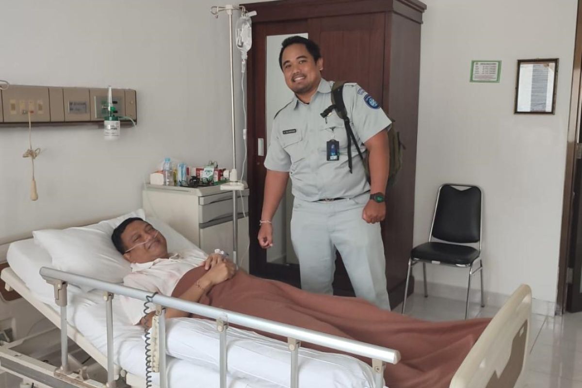 Jasa Raharja Bali beri dukungan korban kecelakaan di RS