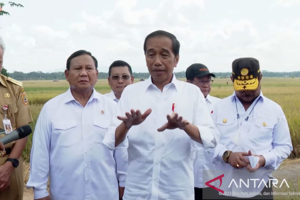 Jokowi sebut Bapanas segera umumkan HPP gabah terbaru usai GKP turun