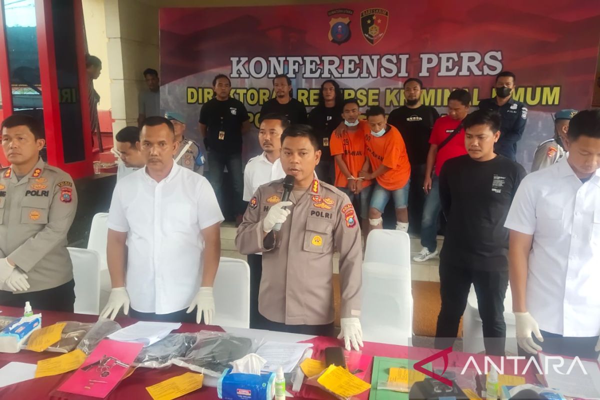 Polda Sumut tangkap perampok bersenjata api