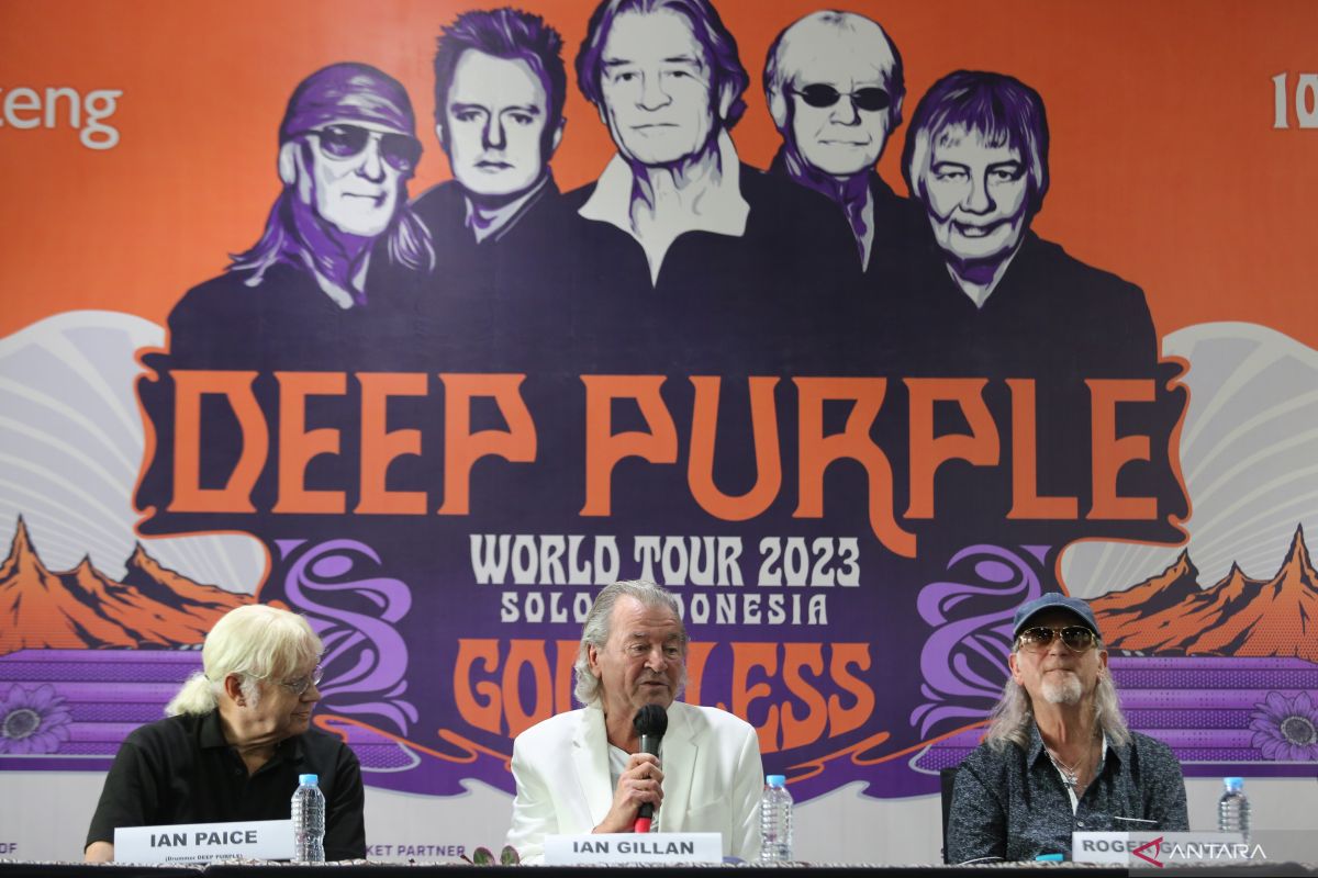 Deep Purple siap manggung di Solo malam ini, God Bless jadi band pembuka