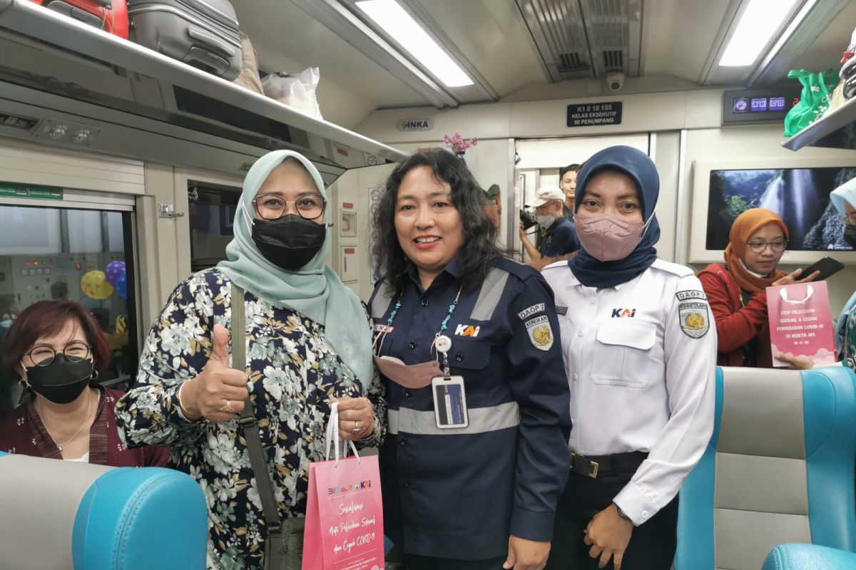 KAI Daop 7 sosialisasikan anti-pelecehan seksual di Stasiun Madiun