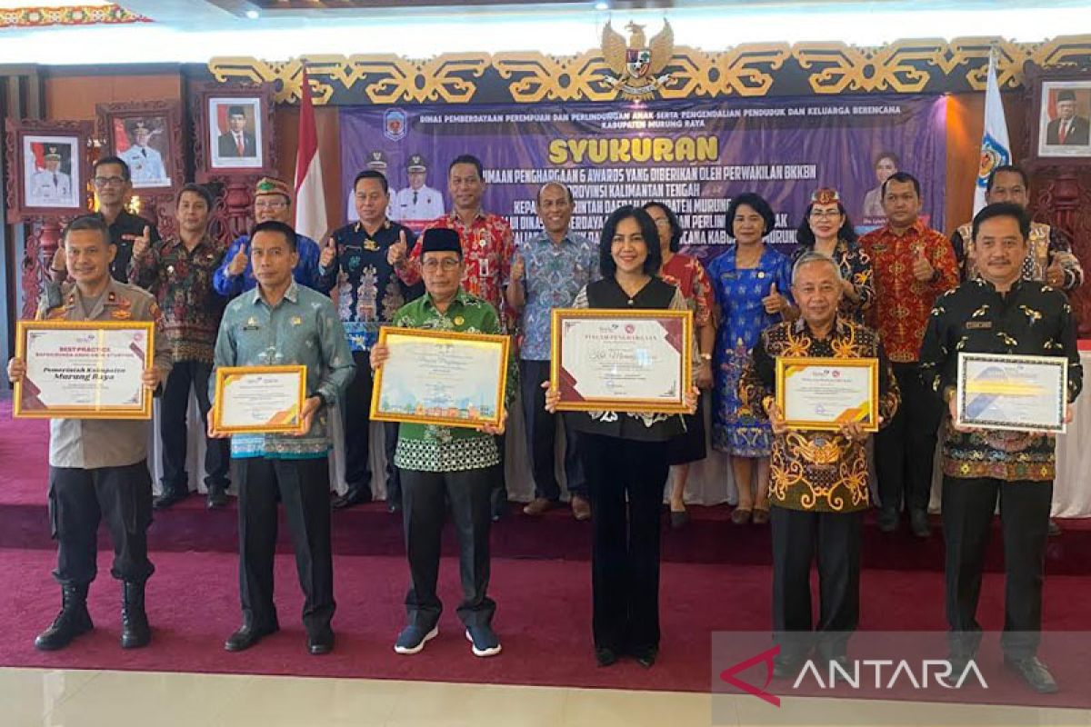 Murung Raya borong enam penghargaan dari BKKBN Provinsi Kalteng
