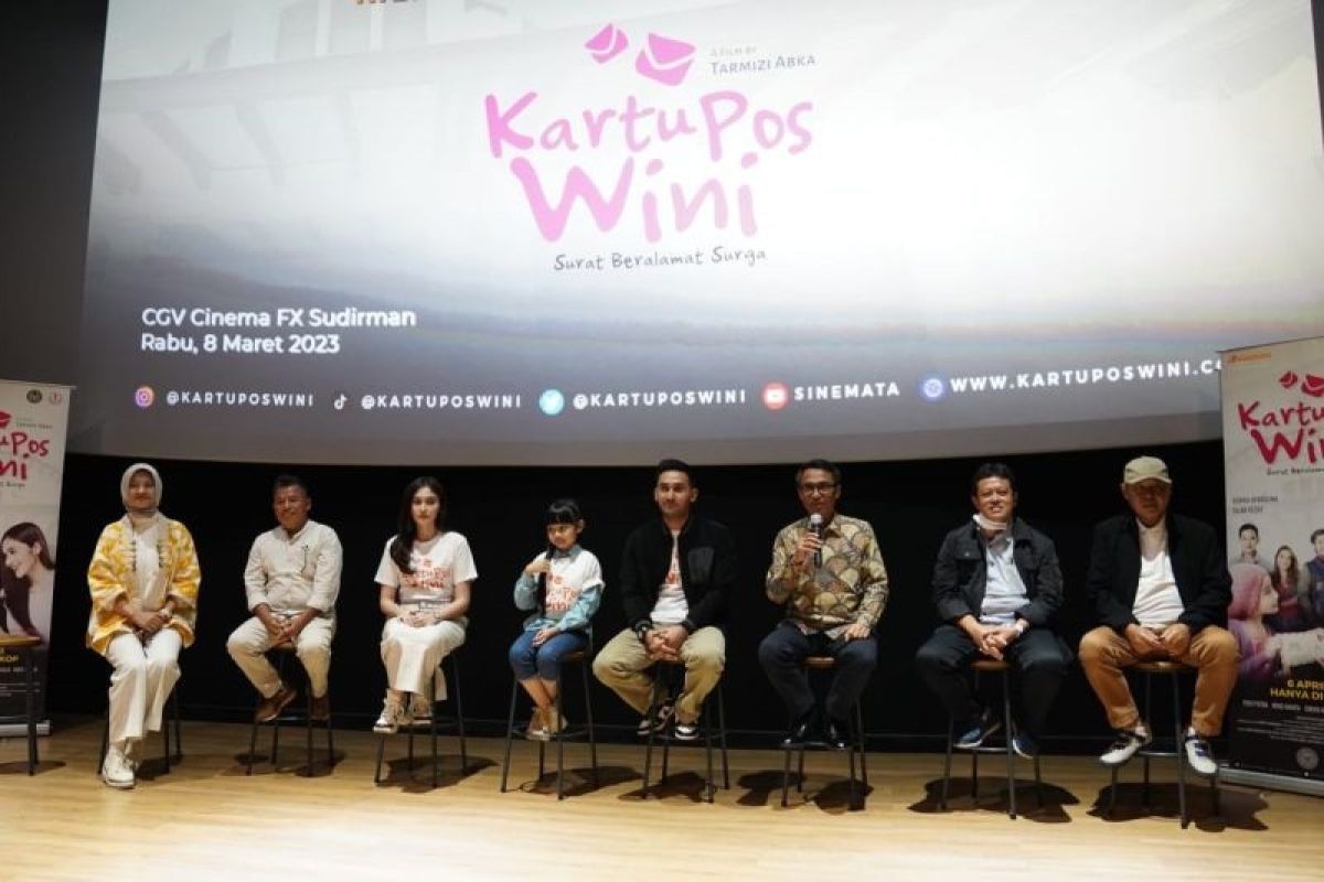 Pos Indonesia dukung pembuatan film "Kartu Pos Wini Beralamat Surga"