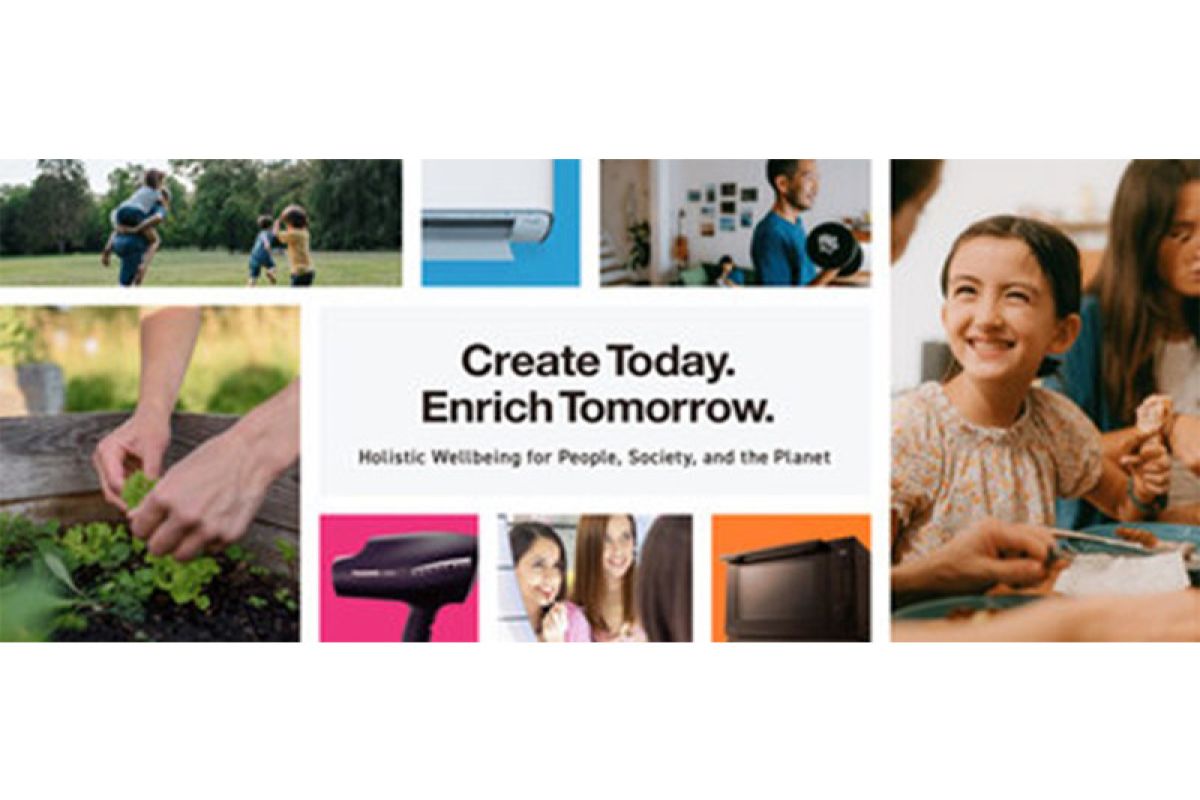 Panasonic Corporation Meluncurkan Slogan Baru "Create Today. Enrich Tomorrow" Sebagai Komitmen dalam Mengutamakan "Holistic Well-Being" pada Produknya