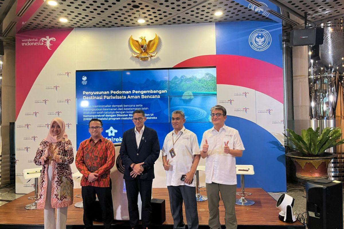 Kemenparekraf kembali gandeng DRRC Universitas Indonesia susun pedoman Pariwisata