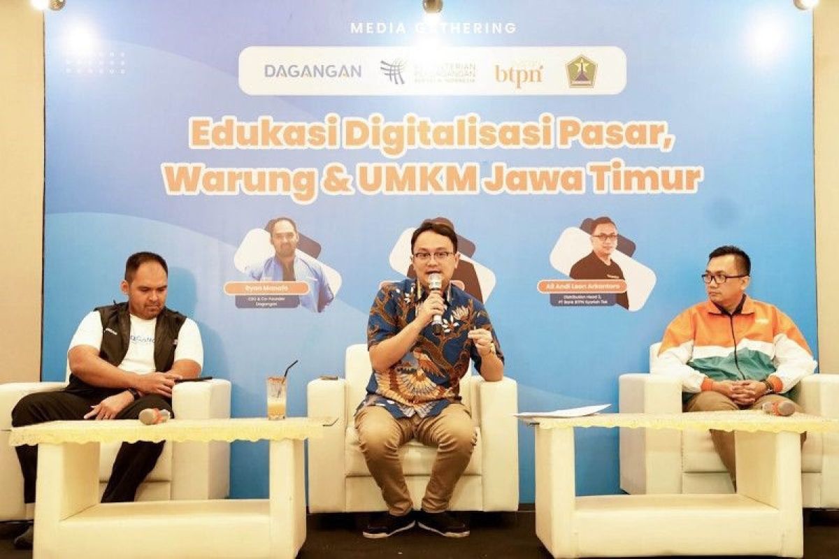 Kementerian Perdagangan dorong proses digitalisasi UMKM dan pasar untuk tingkatkan efisiensi