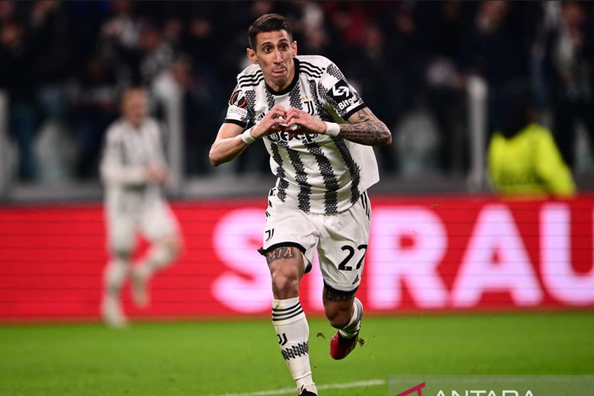 Angel Di Maria sukses bawa Juventus unggul tipis 1-0 atas Freiburg