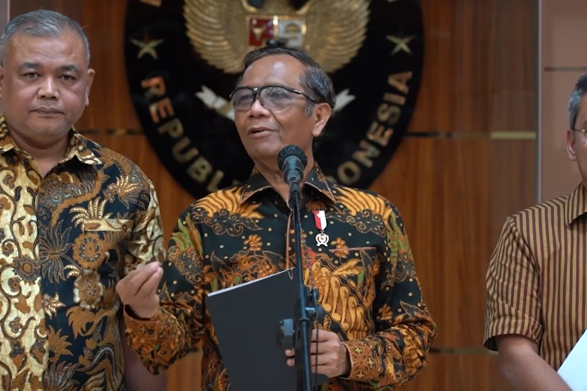 Mahfud berencana libatkan aparat hukum usut pencucian uang Kemenkeu