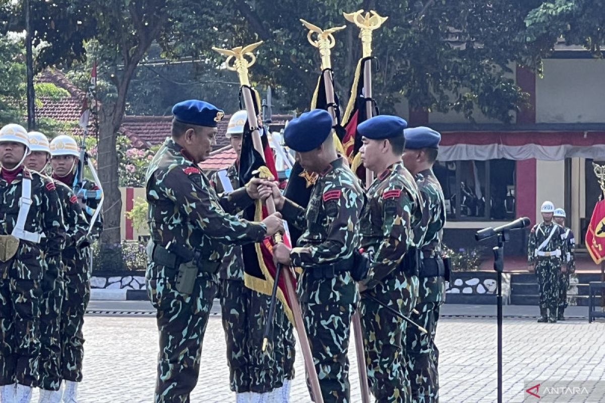 Tiga komandan pasukan baru Korps Brimob dilantik