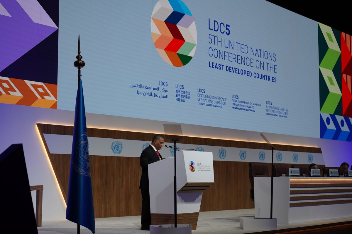 Indonesia menyerukan penguatan kemitraan global mendukung ekonomi LDC