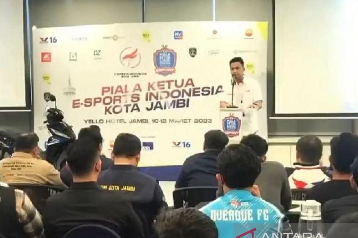 Kejuaraan esport Piala Ketum ESI Kota Jambi antusias diikuti 540 peserta