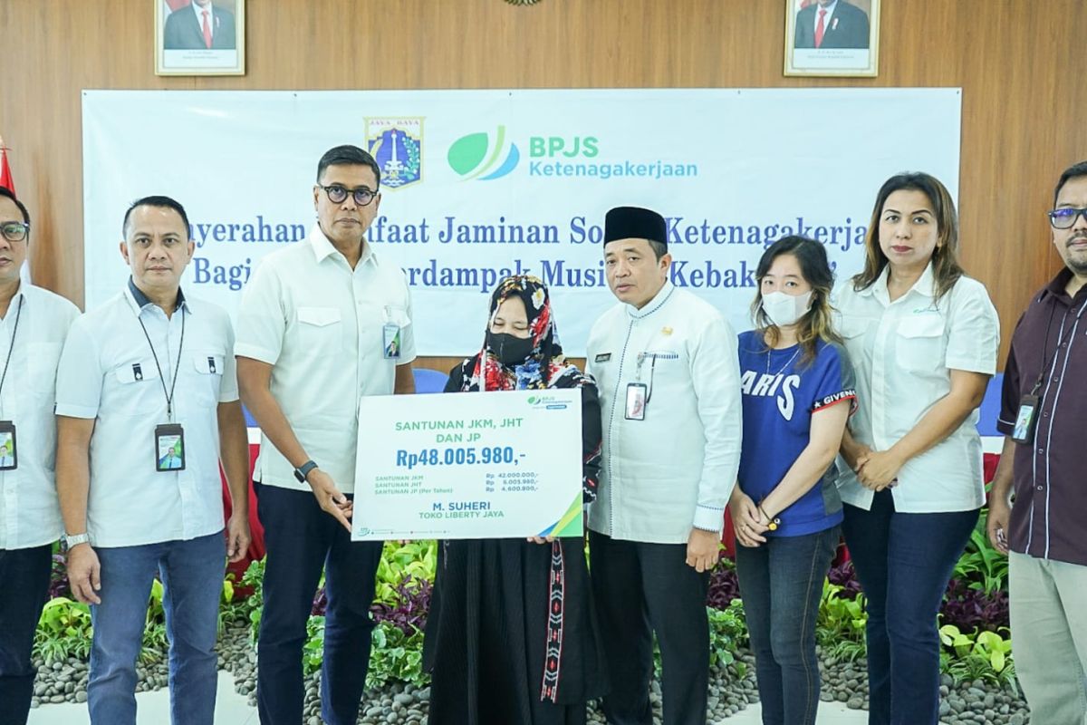 Korban tewas Depo Plumpang dapat santunan BPJAMSOSTEK Rp48 juta