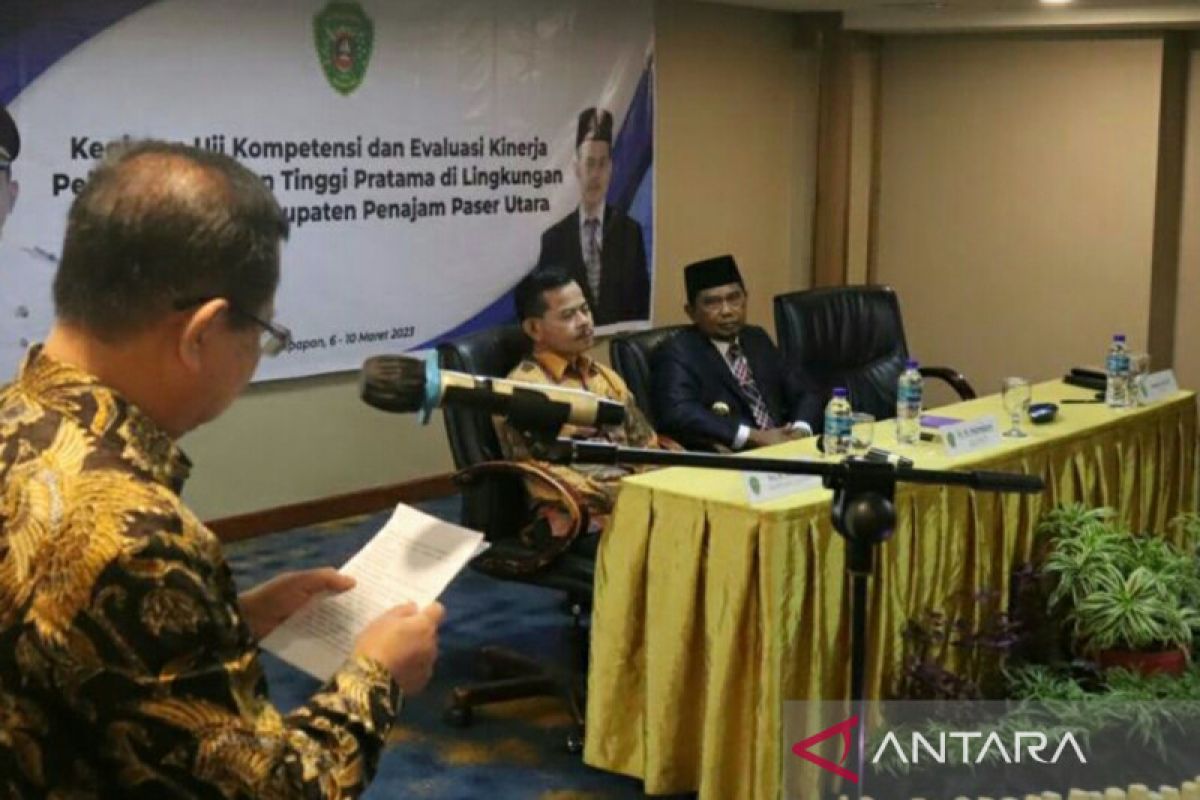 20 pejabat tinggi Kabupaten PPU ikuti uji kompetensi