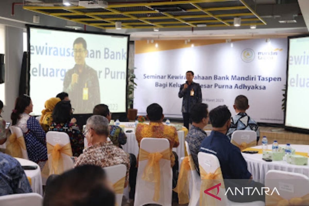 Seminar Kewirausahaan Bank Mandiri Atas Pen Keluarga Besar Purna Adhyaksa