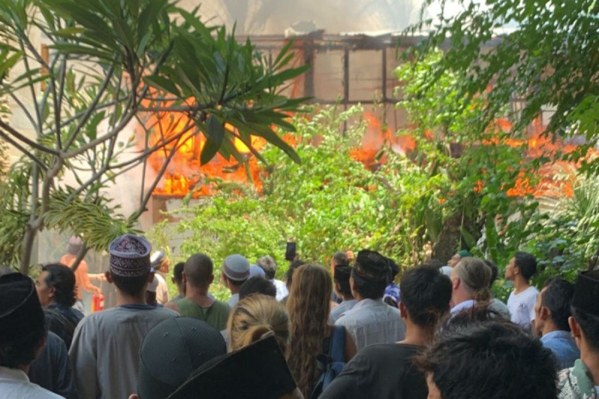 Kebakaran hanguskan kamar kos di Gili Trawangan Lombok