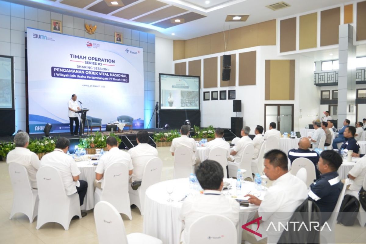 Pengamanan Objek Vital Nasional, PT Timah Tbk Gelar Sharing Session