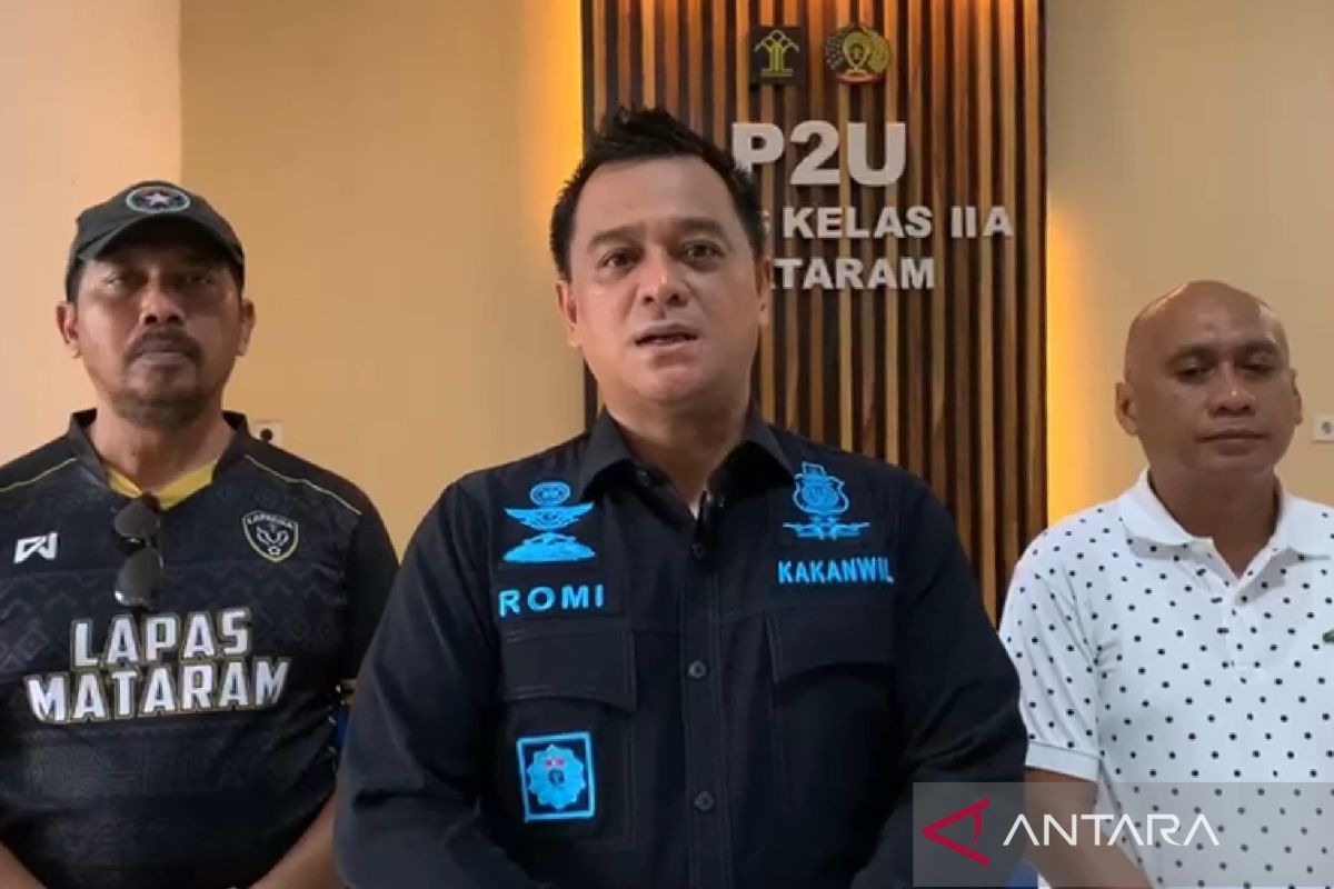 Kemenkumham NTB mengapresiasi petugas lapas gagalkan penyelundupan sabu