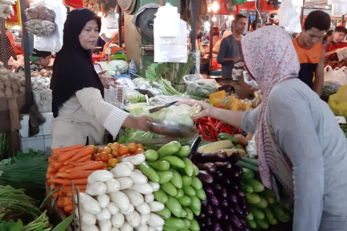 Sejumlah pangan di Pontianak masih stabil