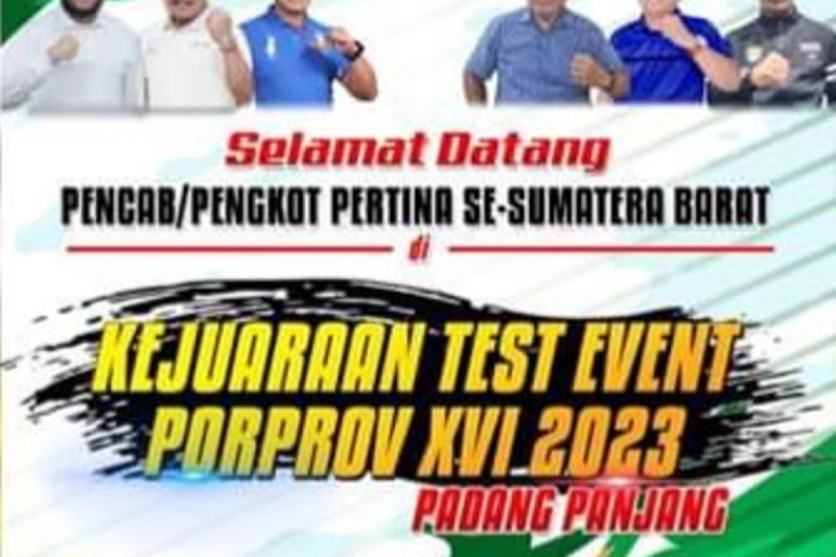 Sambut Porprov 2023, Pertina Padang Panjang gelar kejuaraan test event tinju