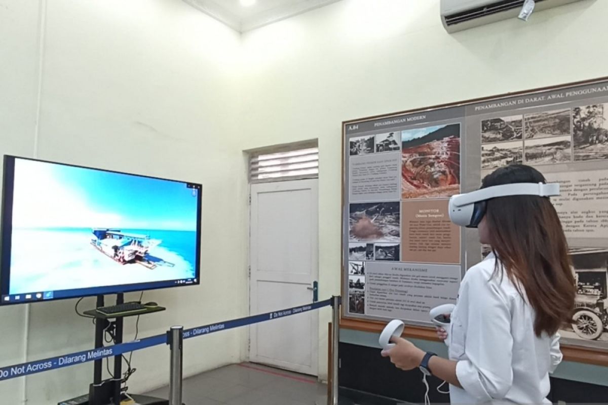 MTI Pangkalpinang punya teknologi VR, pengunjung bisa rasakan sensasi sedang berada di kapal keruk