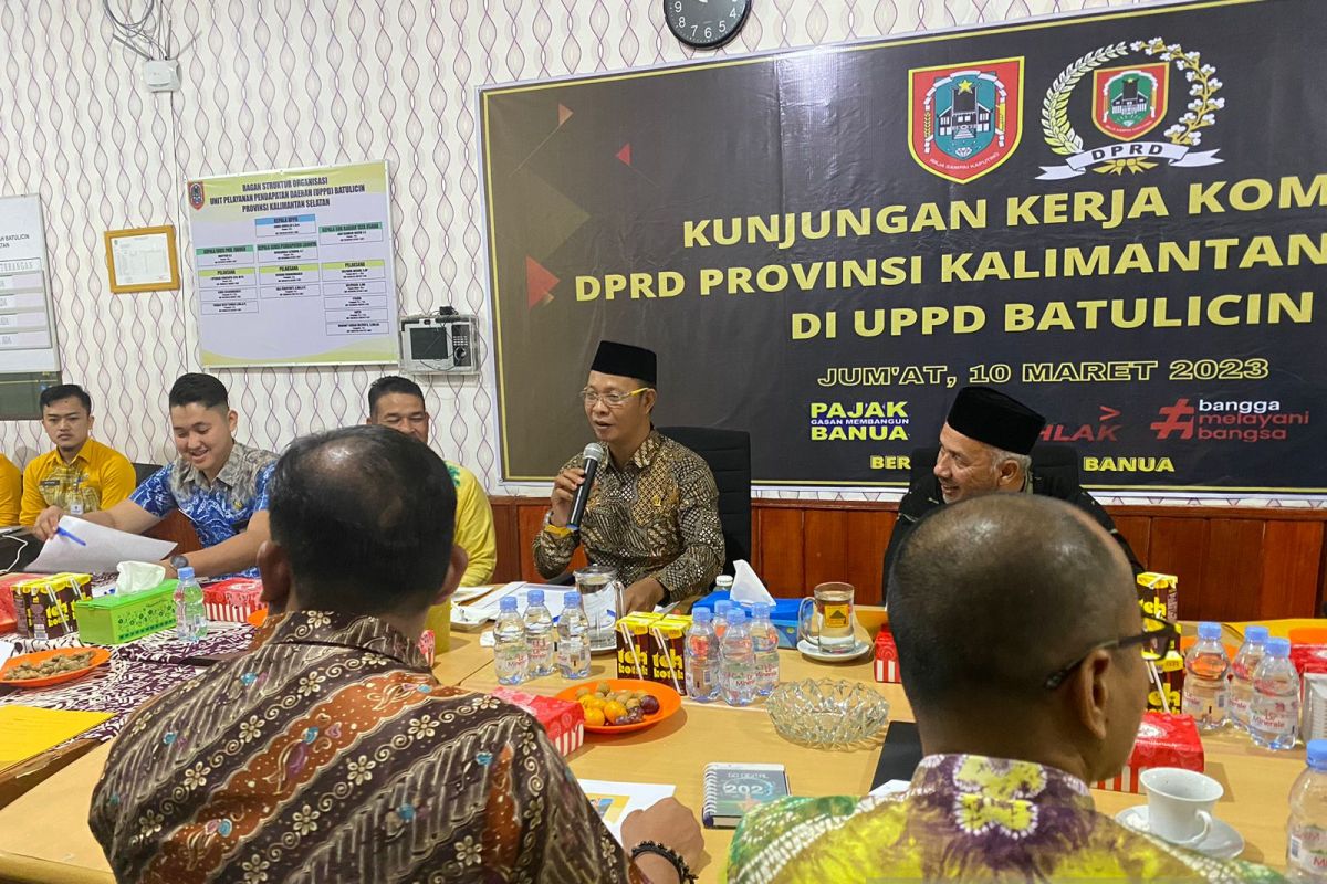 Kunker Komisi II DPRD Kalsel dorong optimalisasi PAP di Tanbu