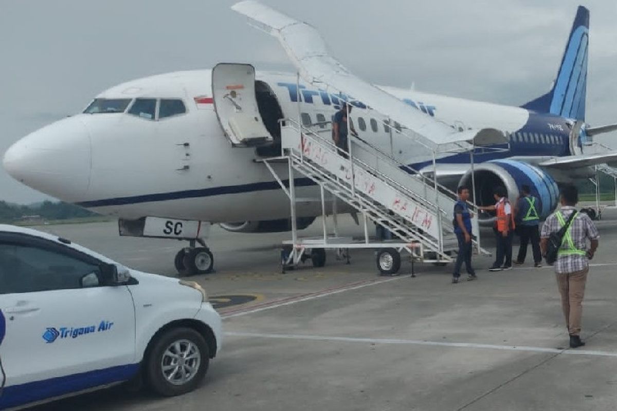 Trigana setop penerbangan ke Dekai Papua setelah pesawat ditembak KKB