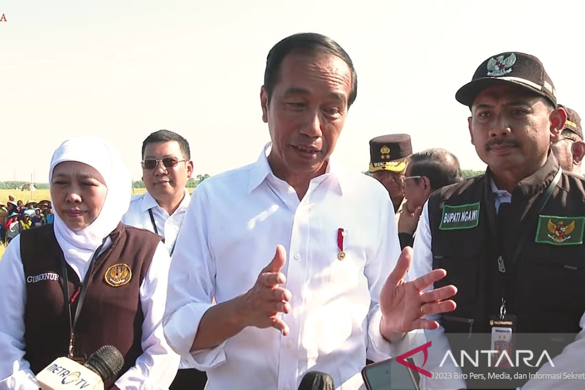 Jokowi minta harga gabah segera ditentukan