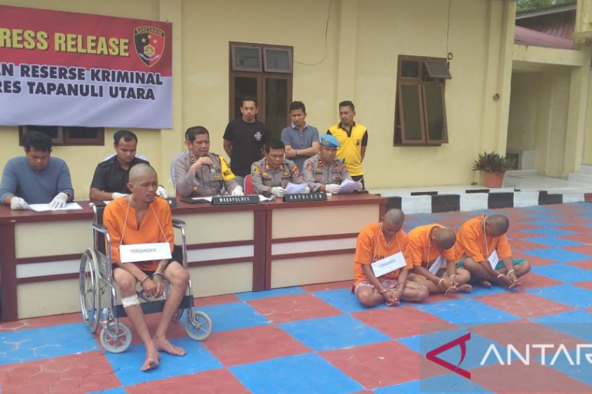 Polres Taput tetapkan tersangka penganiayaan di Siborongborong