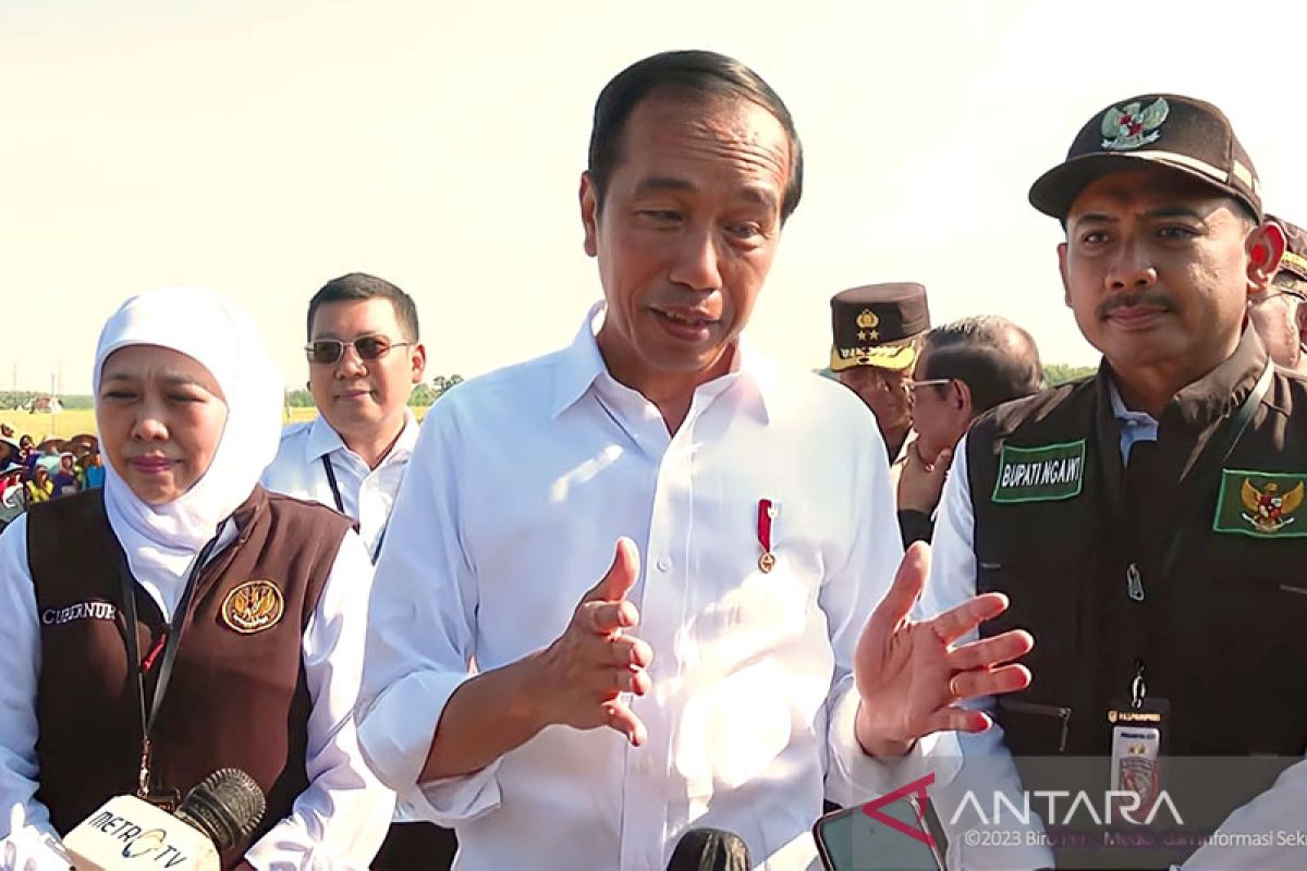 Jokowi minta harga gabah segera ditentukan