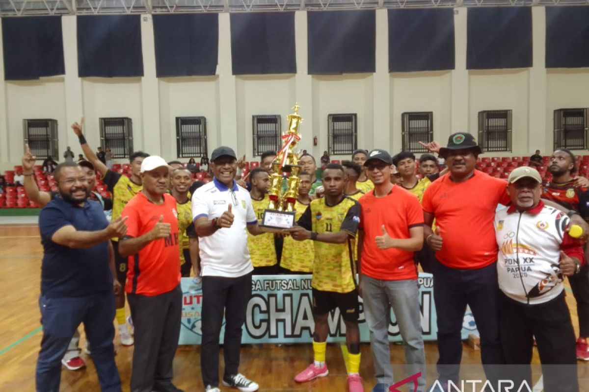 Tim Futsal Mimika wakili Papua babak 34 besar linus futsal