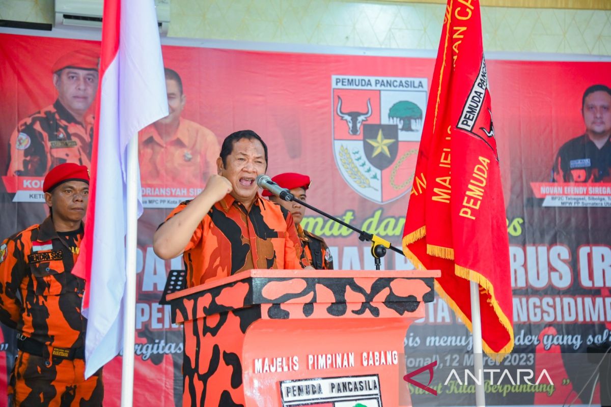 Wali Kota Padang Sidempuan mengaku cinta Pemuda Pancasila sejak 1984