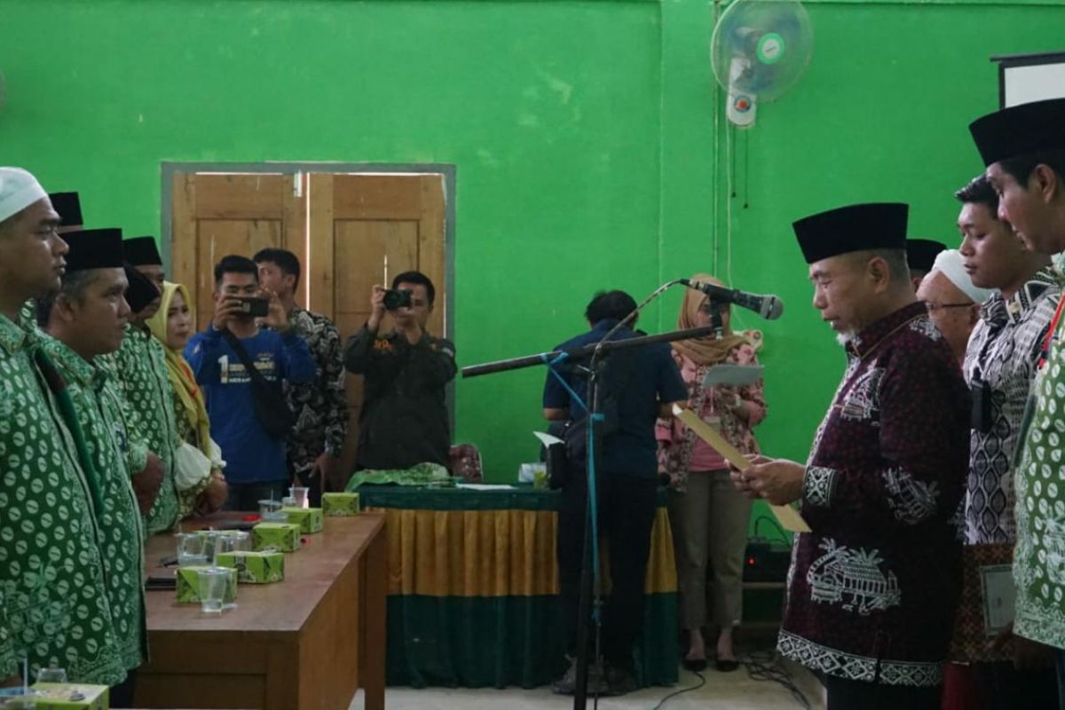 Bupati Merangin Mashuri lantik dewan hakim MTQ ke-49