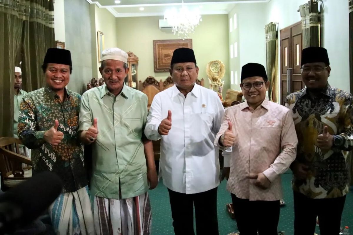 Gus Ali mematangkan perjodohan Prabowo-Muhaimin di Ponpes Bumi Shalawat