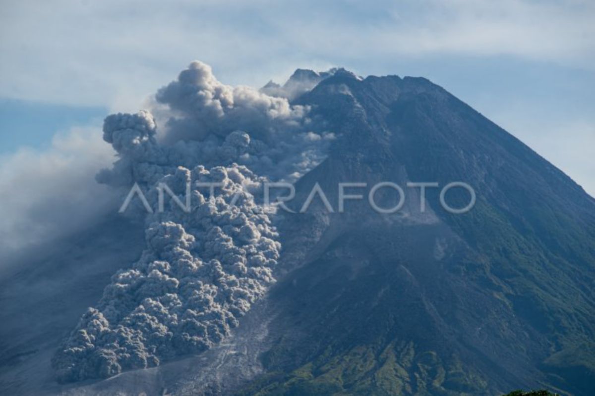 Ada potensi bahaya di sisi barat laut Gunung Merapi