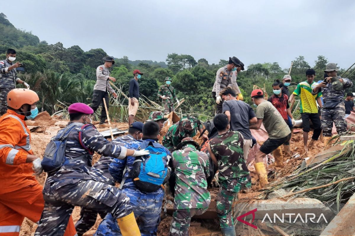 SAR hentikan pencarian korban longsor di Pulau Serasan