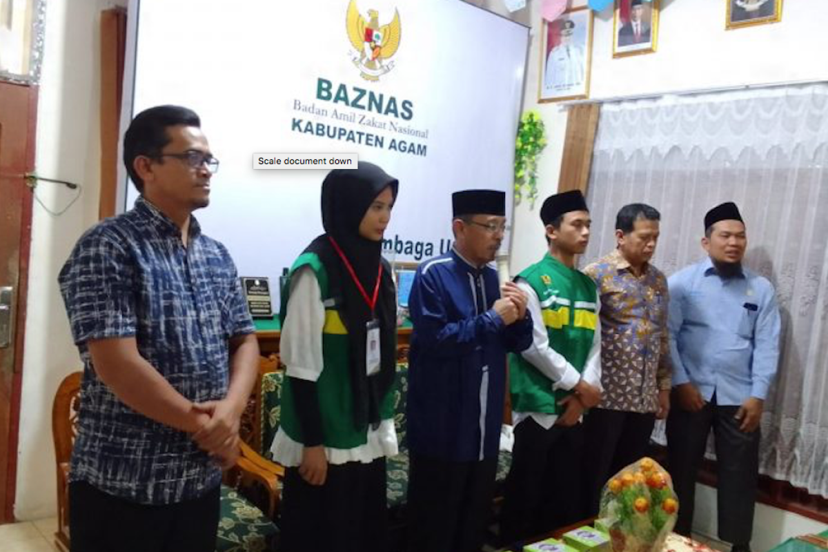 Baznas Agam kerahkan 15 relawan himpun potensi zakat selama Ramadhan