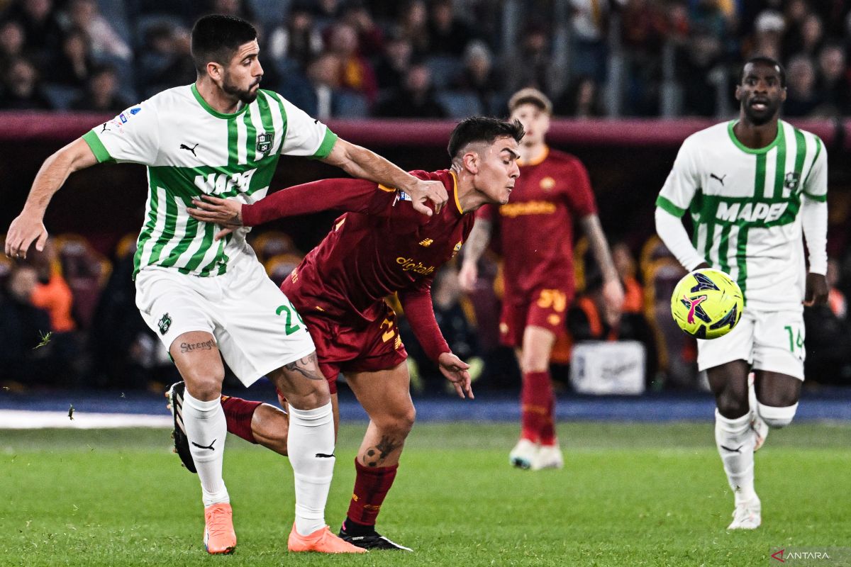 Sassuolo duduki posisi ke-13 klasemen usai menangi laga sengit kontra Roma dengan skor 4-3