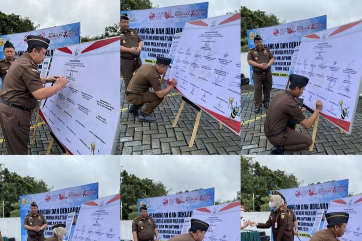 Kejari Balangan komitmen jalankan program WBBM