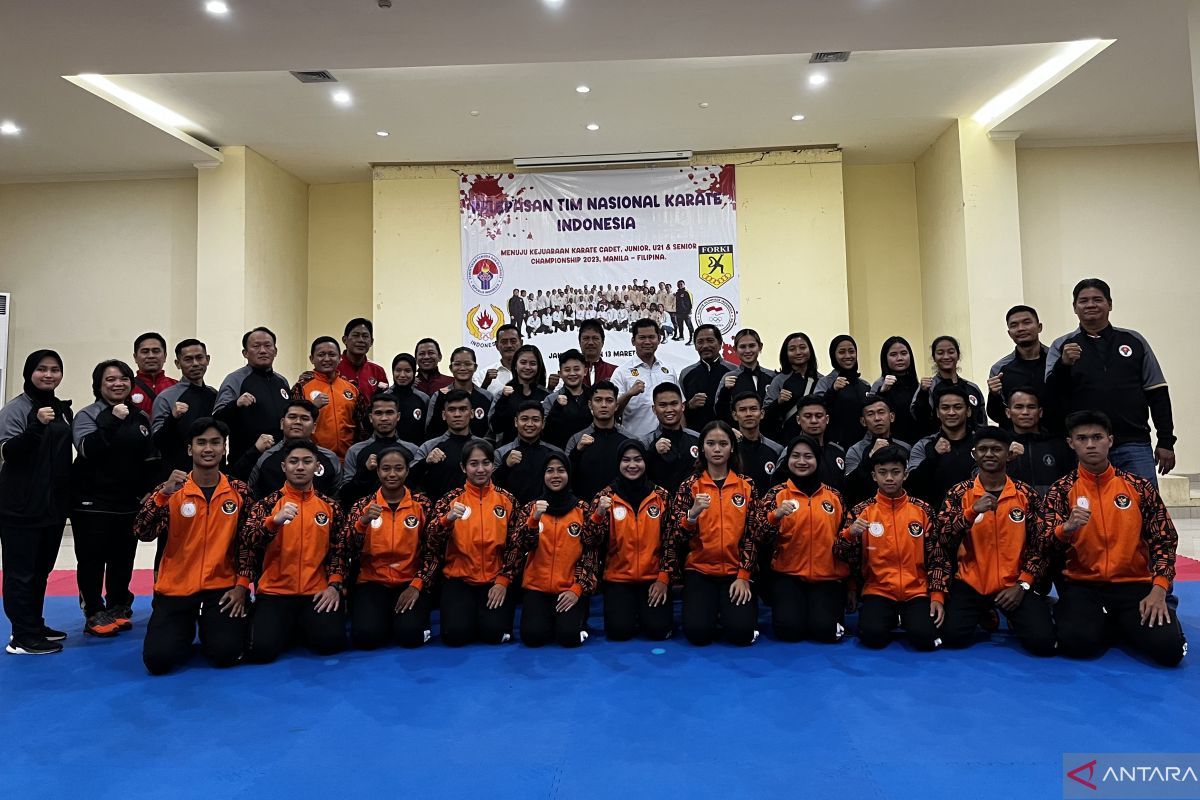 Timnas karate Indonesia siap berlaga di SEAKF 2023 Filipina