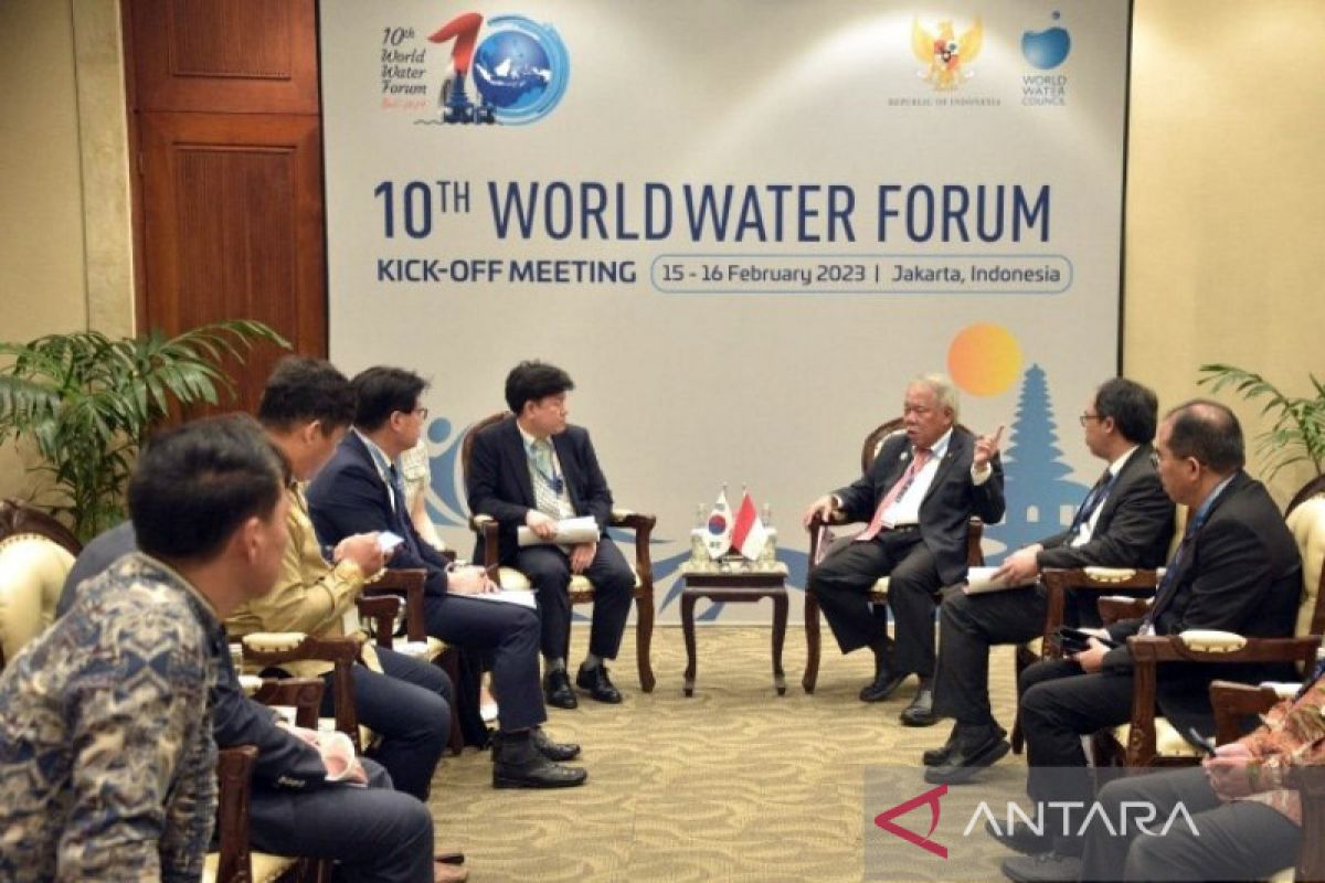 World Water Forum, momentum RI tingkatkan layanan air bersih perpipaan