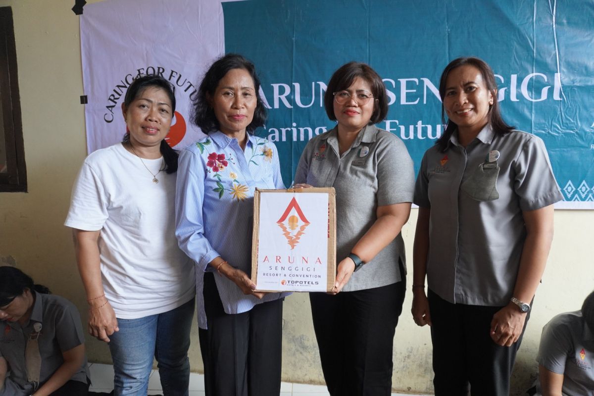 Sambut Hari Raya Nyepi, Aruna Senggigi berikan donasi ke panti asuhan