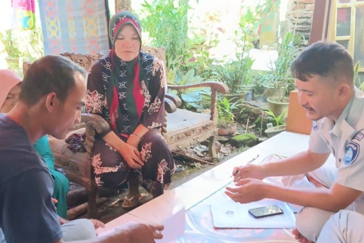 Jasa Raharja Banten serahkan santunan korban laka lantas di Panimbang Sobang Pandeglang