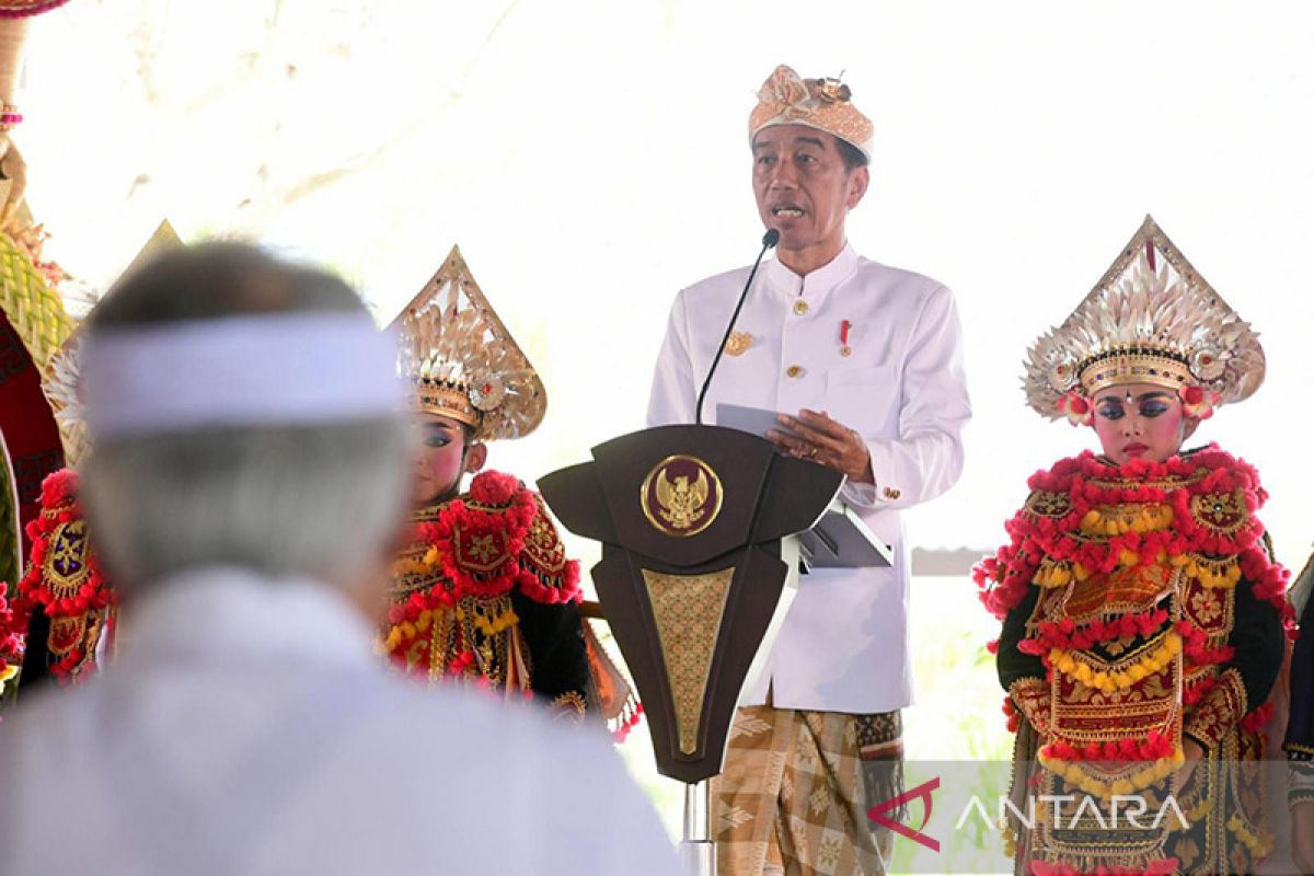 Presiden minta penataan Pura Besakih dibarengi pengelolaan profesional