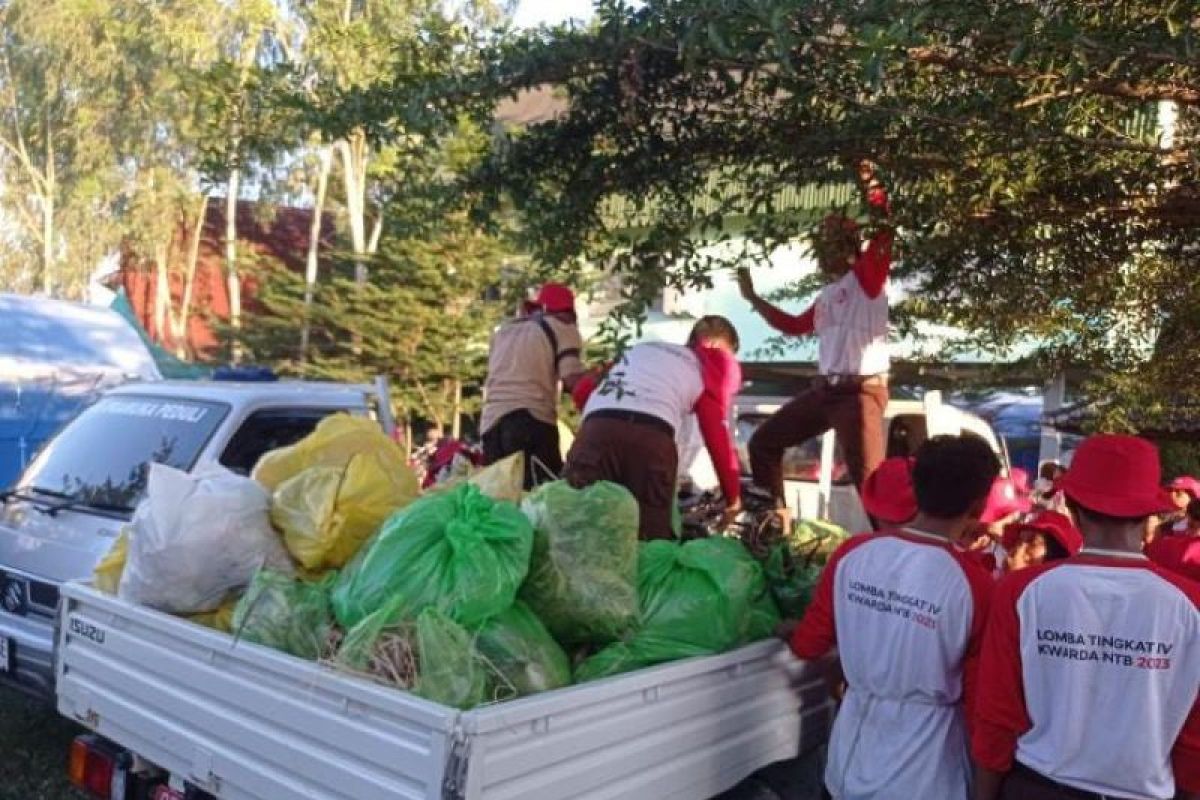 Pramuka NTB mendukung gerakan pilah sampah