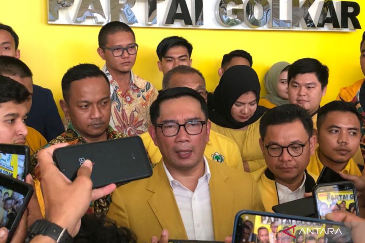 RK yakin Golkar bisa lebih cepat bantu rakyat lewat "quick response"