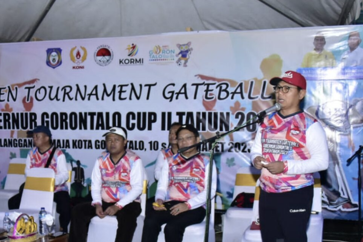 Gubernur Gorontalo ingin pembinaan Gateball sejak dini